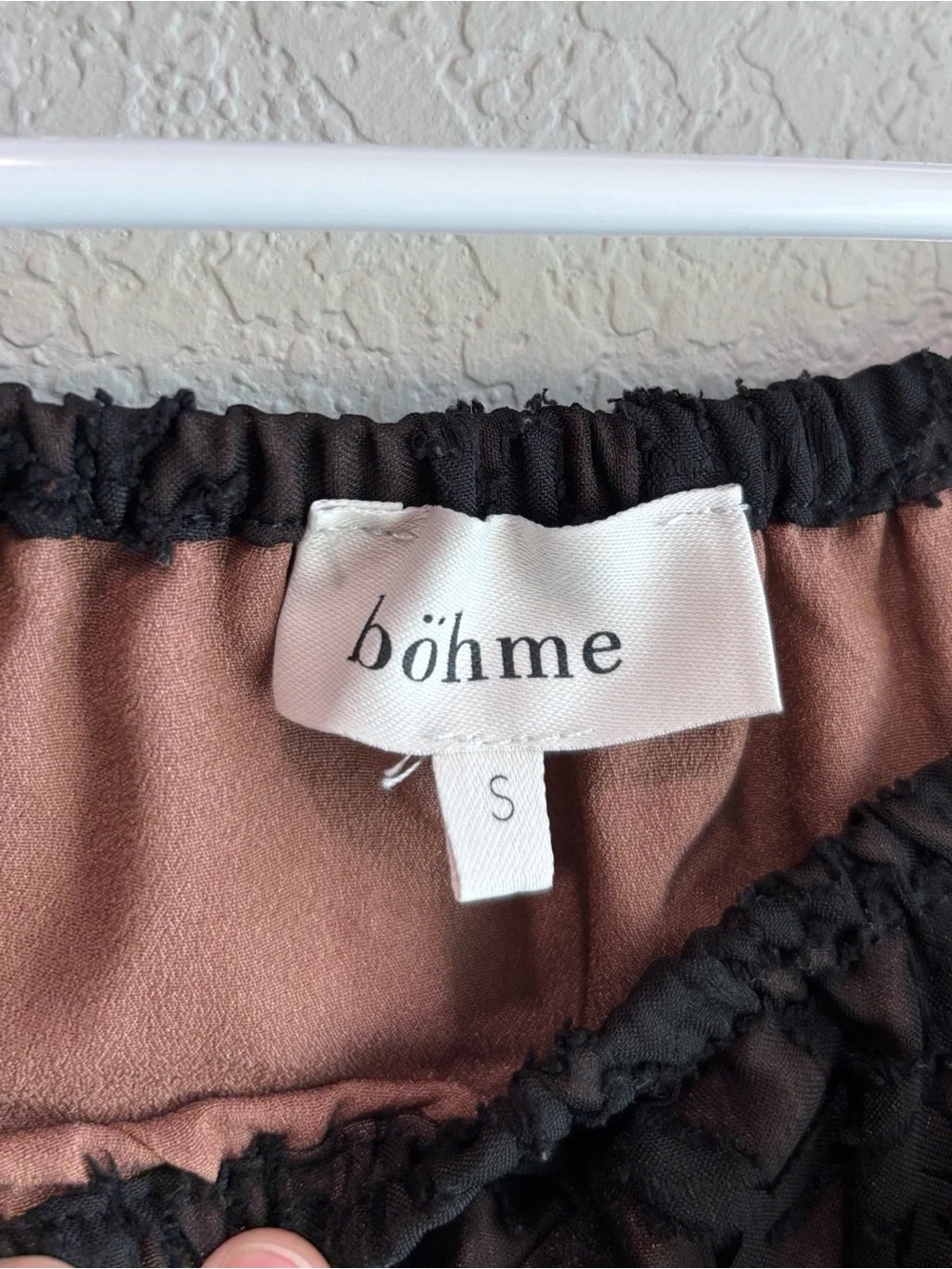bohme smocked lace